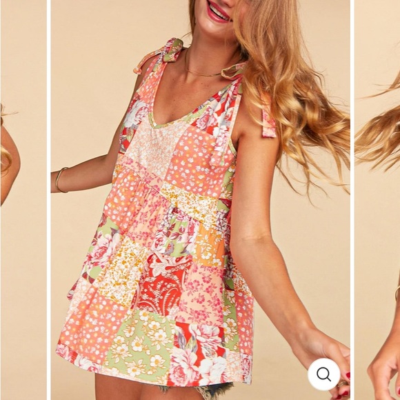 Haptics Babydoll Style Top sizes SML - Picture 4 of 8